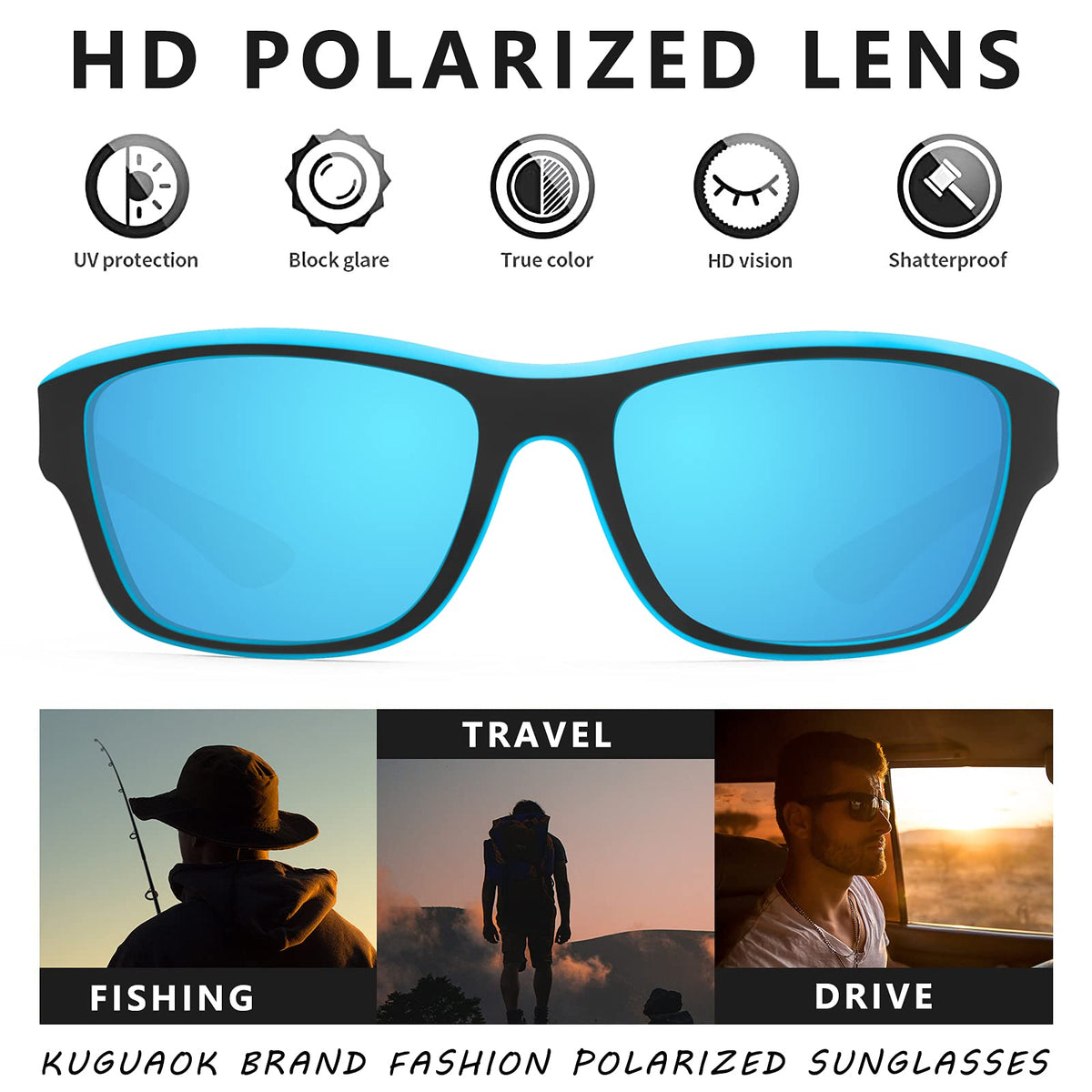 Anti-Glare Comfort Sunglasses