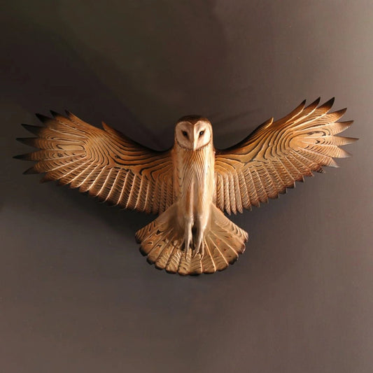 Artistic Great Owl Gaze