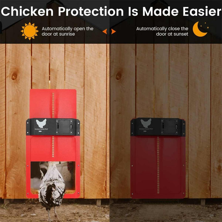 Automatic Chicken Coop Door with Light Sensor