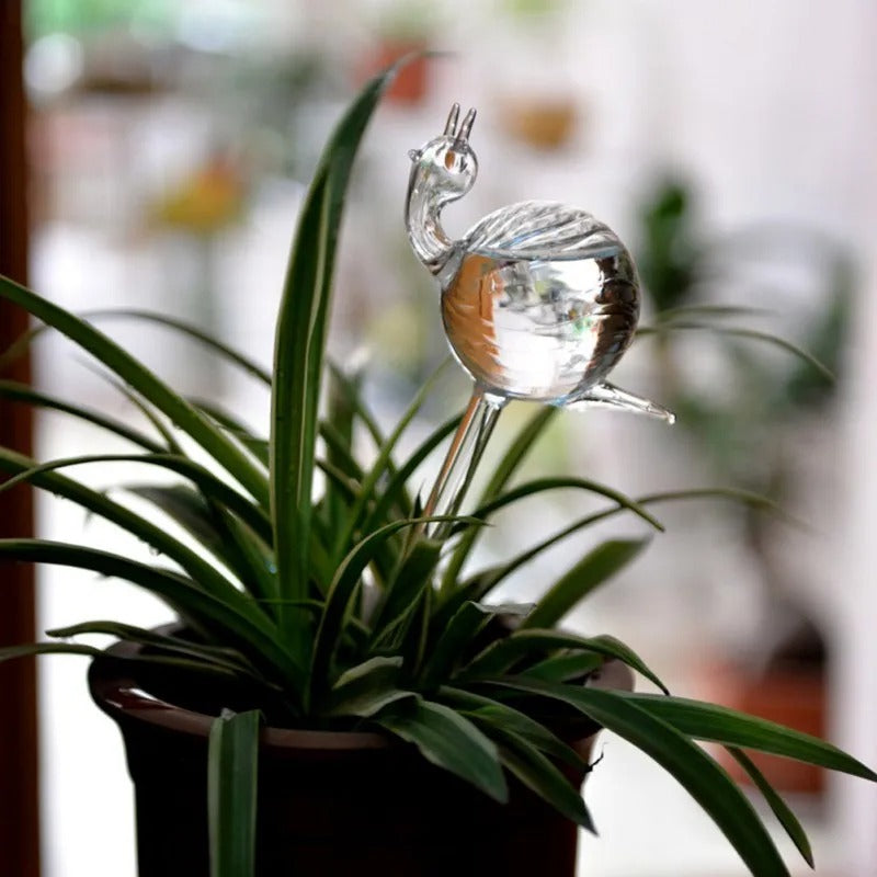 Automatic Glass Self-Waterer for Houseplants