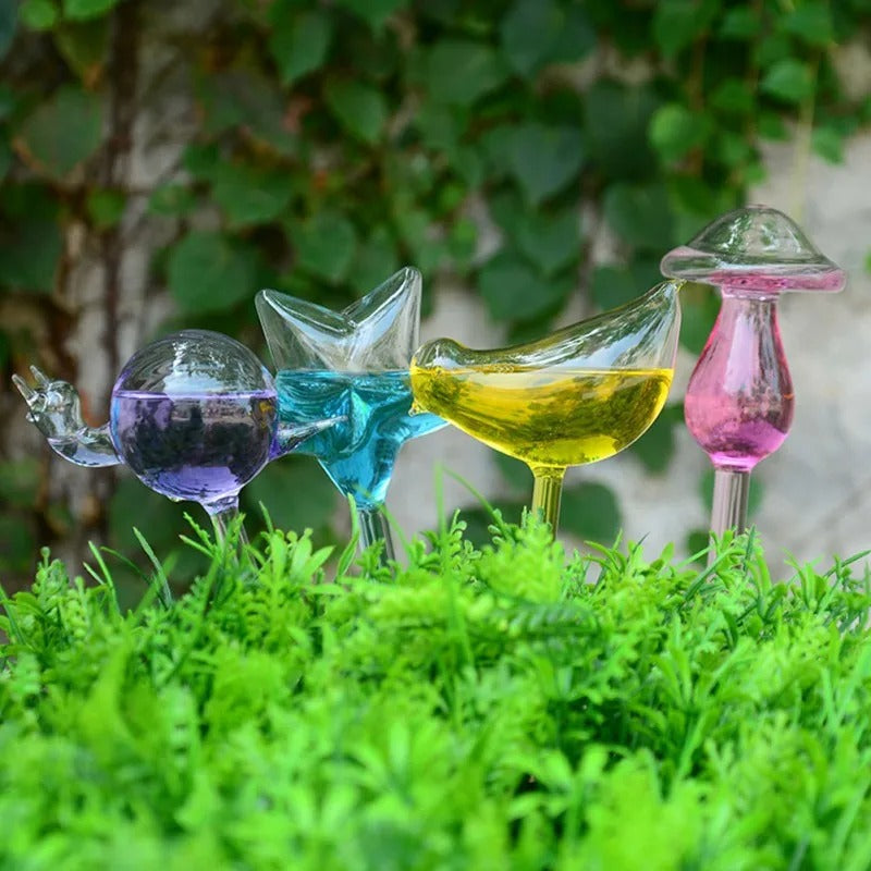 Automatic Glass Self-Waterer for Houseplants