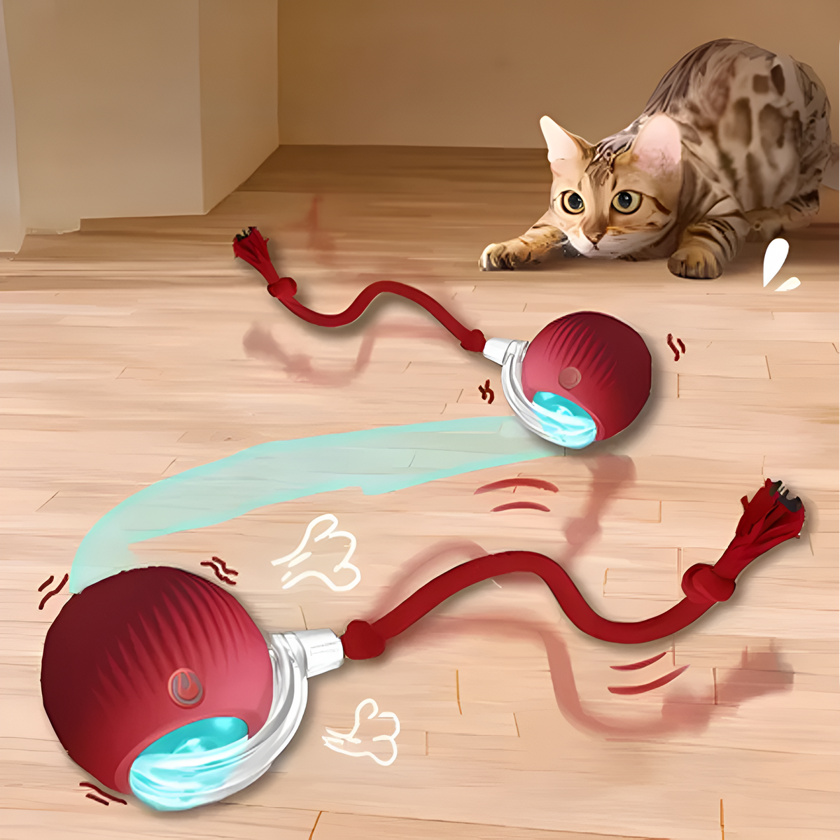 Automatic Interactive Cat Ball Toy