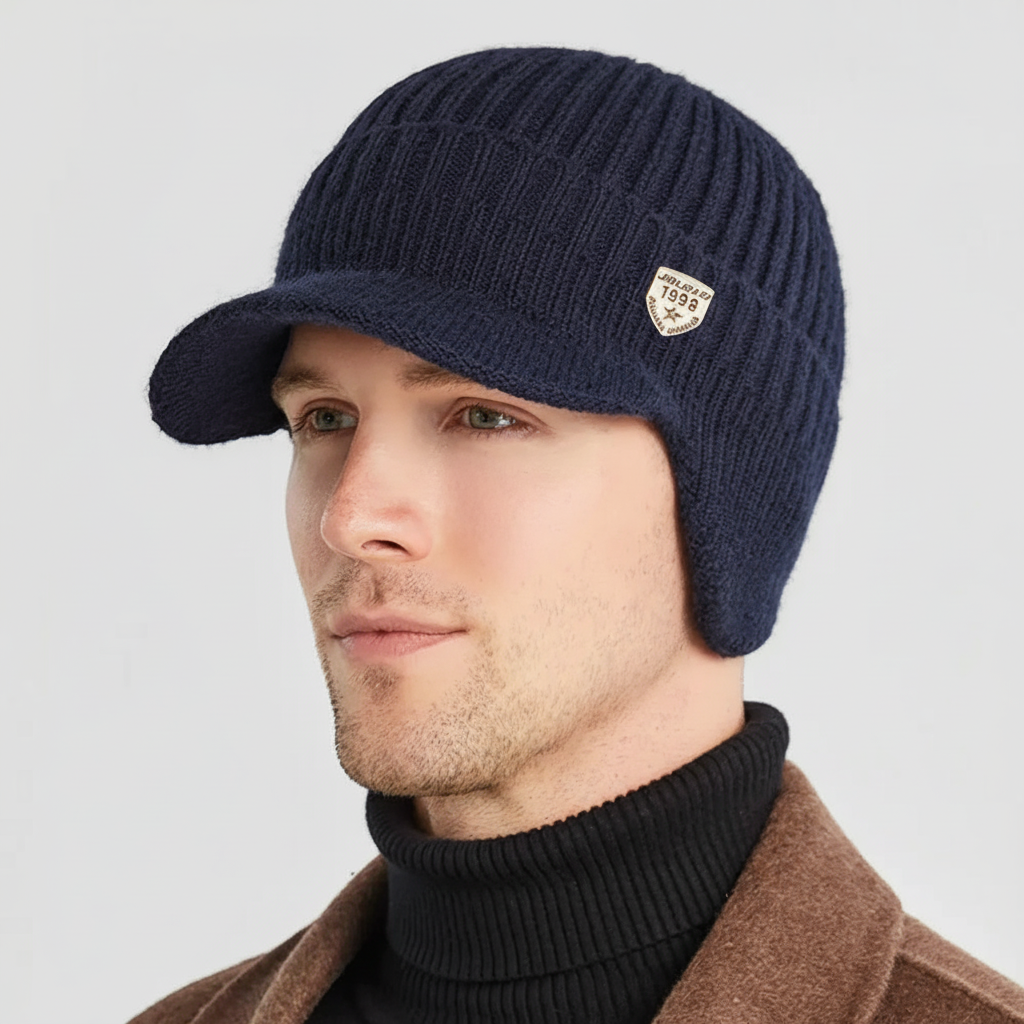 Beanie with Ear Flaps - Earmuffz