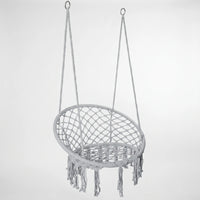 Boho Macrame Hammock Chair - Indoor & Outdoor Swing