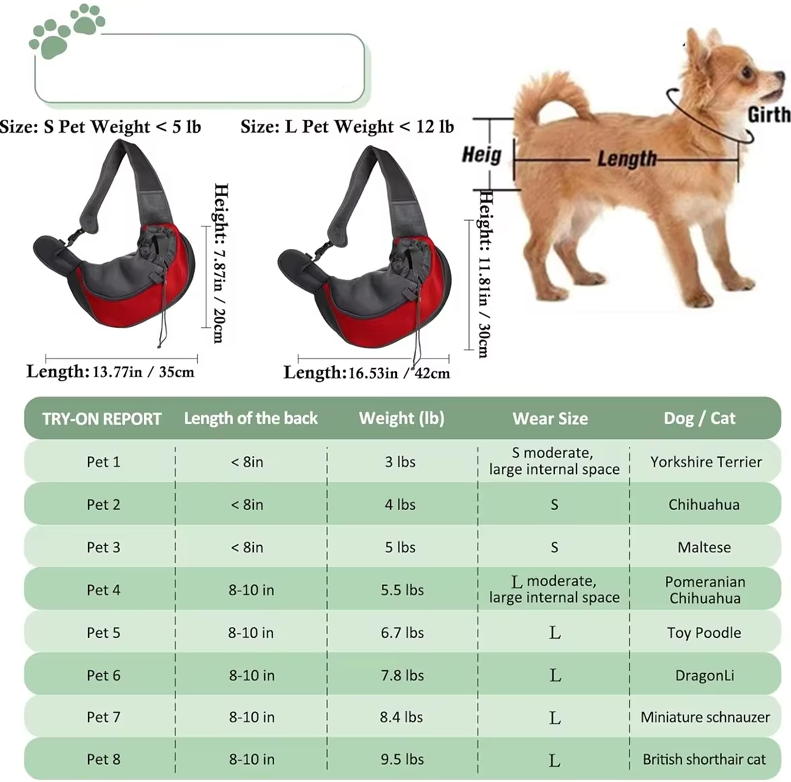 Breathable Pet Carrier Shoulder Bag for Travel