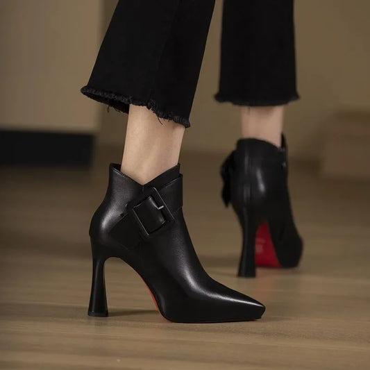 Buckled Ankle Boots