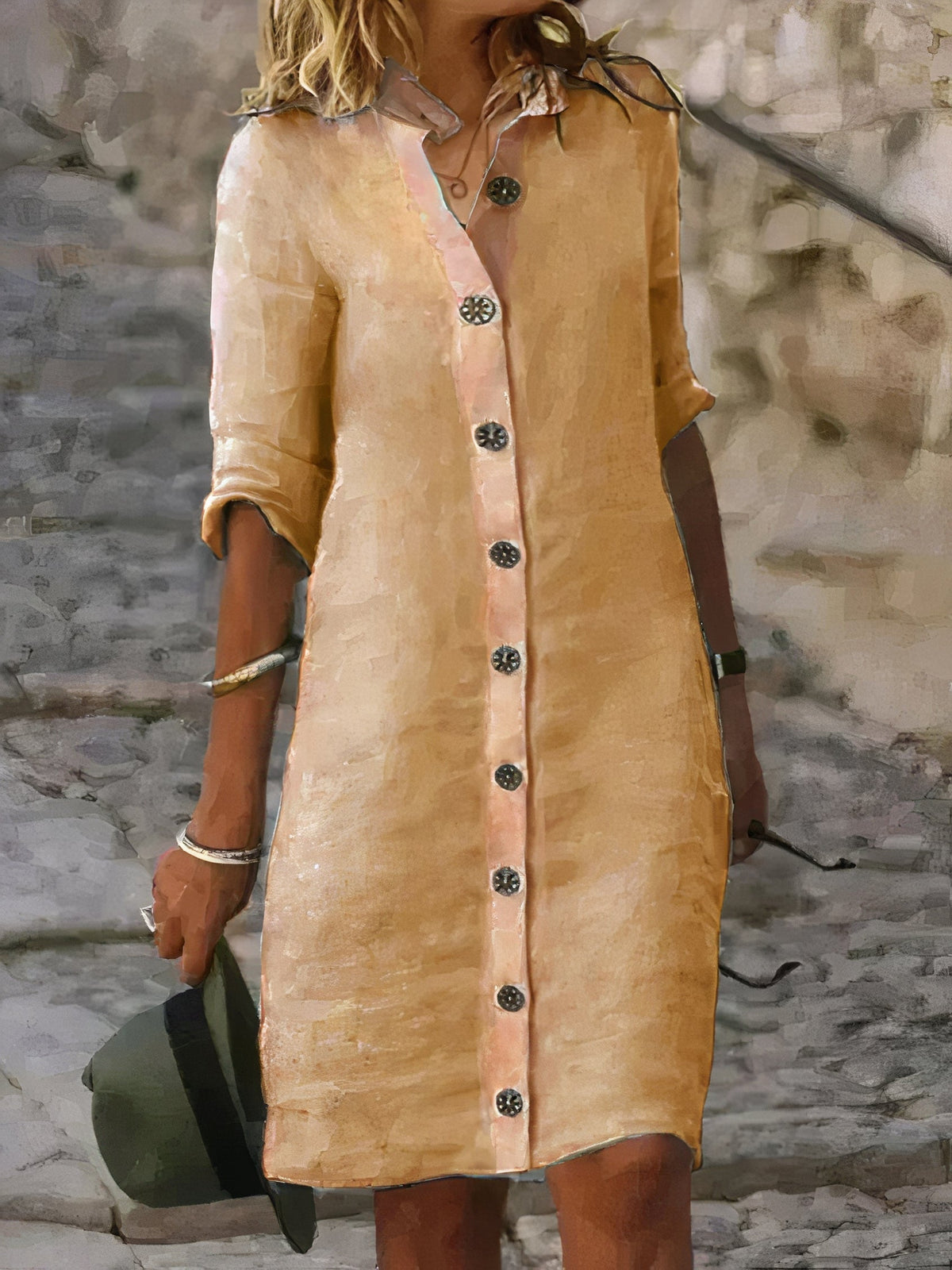 Casual Summer Midi Dress