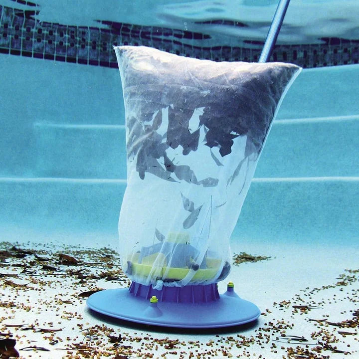 Chemical-Free Pool Vacuum with Powerful Hose Suction for Leaves, Dirt, and Debris