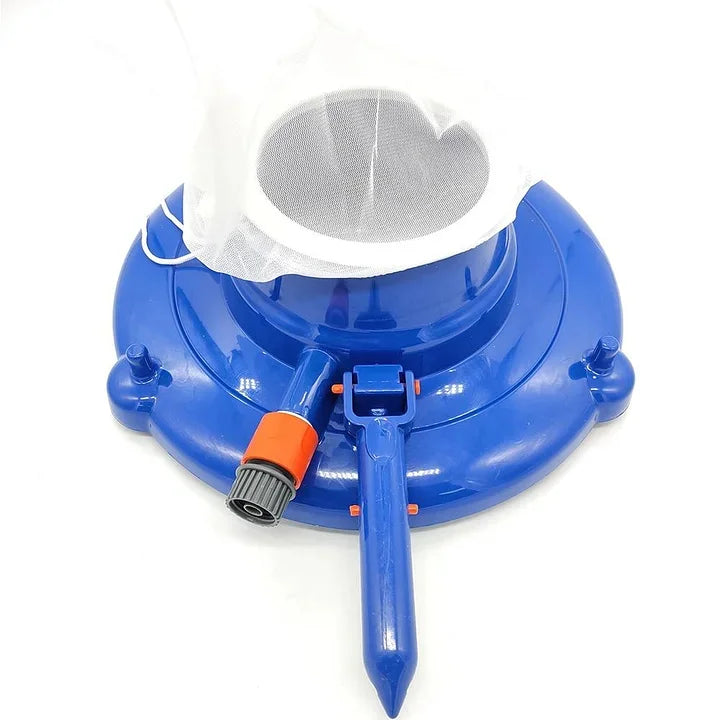 Chemical-Free Pool Vacuum with Powerful Hose Suction for Leaves, Dirt, and Debris