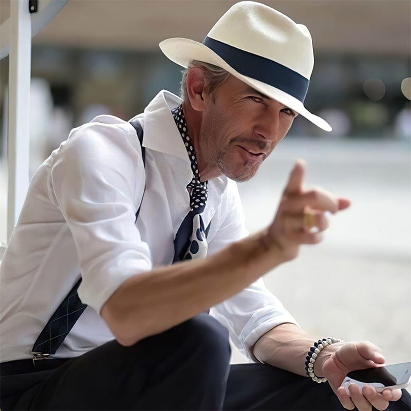 Classic Elegant Handmade Panama Hat