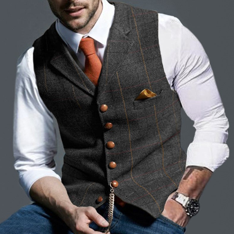Classic Elegant Men's Waistcoat