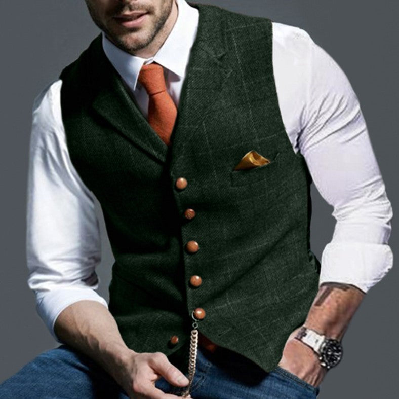 Classic Elegant Men's Waistcoat