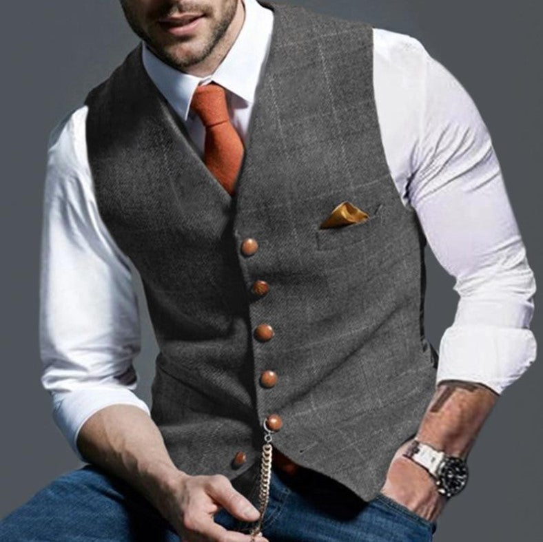Classic Elegant Men's Waistcoat