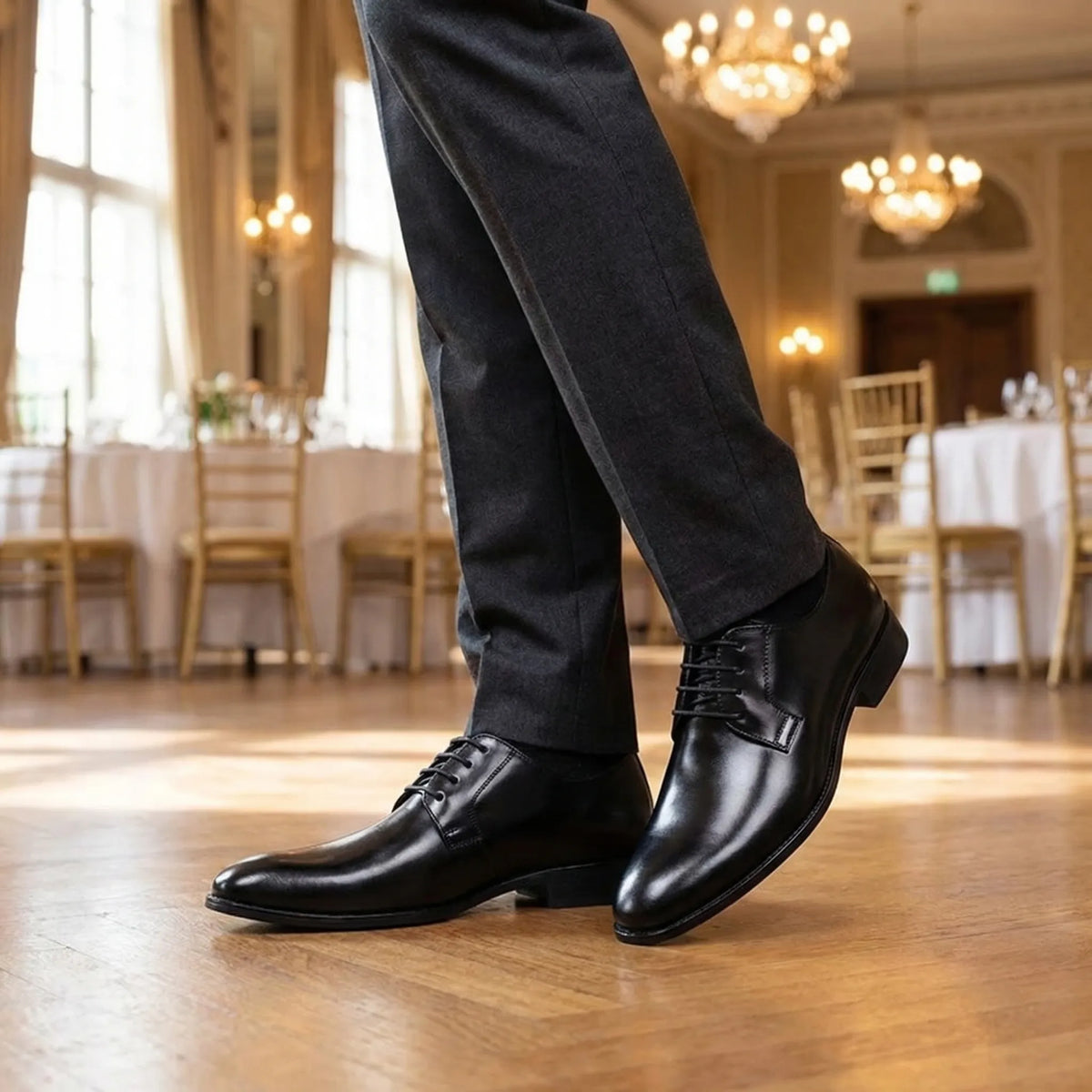 Classic Lace-Up Dress Shoes - Jake