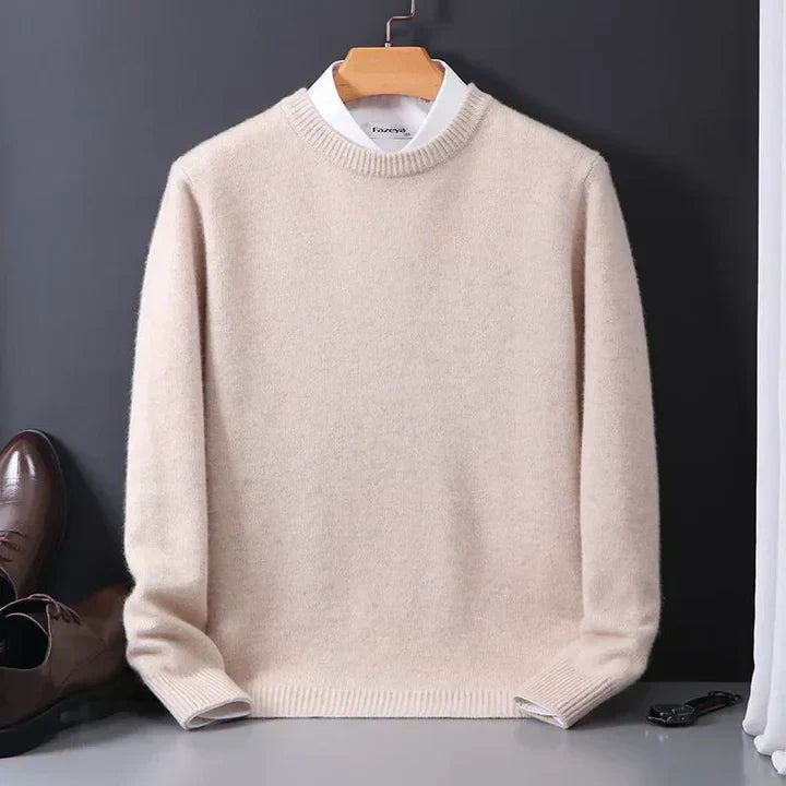 Classic Men's Sweater - Luxurious Comfort