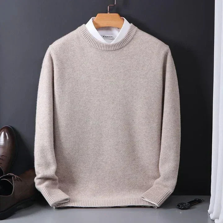 Classic Men's Sweater - Luxurious Comfort