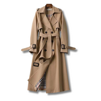 Classic Trench Coat in Timeless Autumn Style