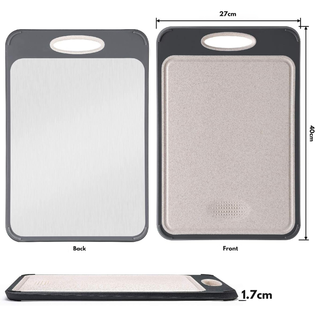 CleanCut Cutting Board | Antibacterial, Microplastic-Free and Knife-Friendly