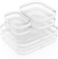 Clear Zippered Case, Waterproof Cosmetic Bag & Travel Organizer for Small Items