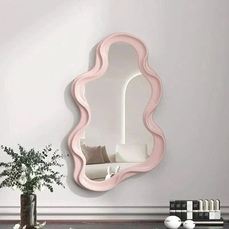 Cloud-Shaped Decorative Wall Mirror