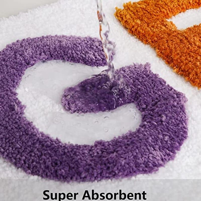 Colorful Bathroom Bath Mat – Soft and Comfortable Design