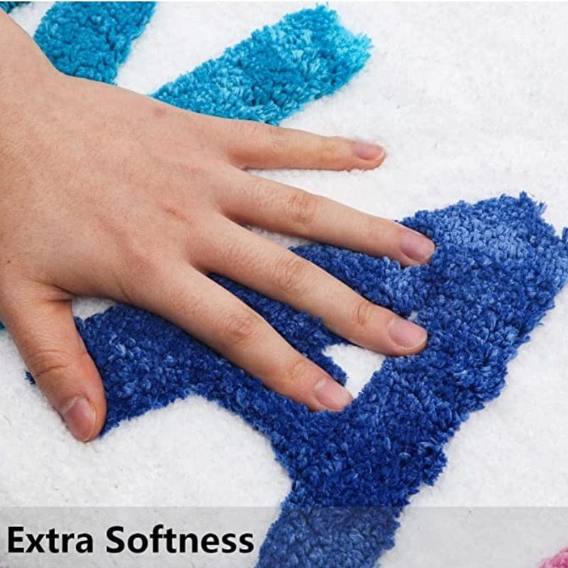 Colorful Bathroom Bath Mat – Soft and Comfortable Design