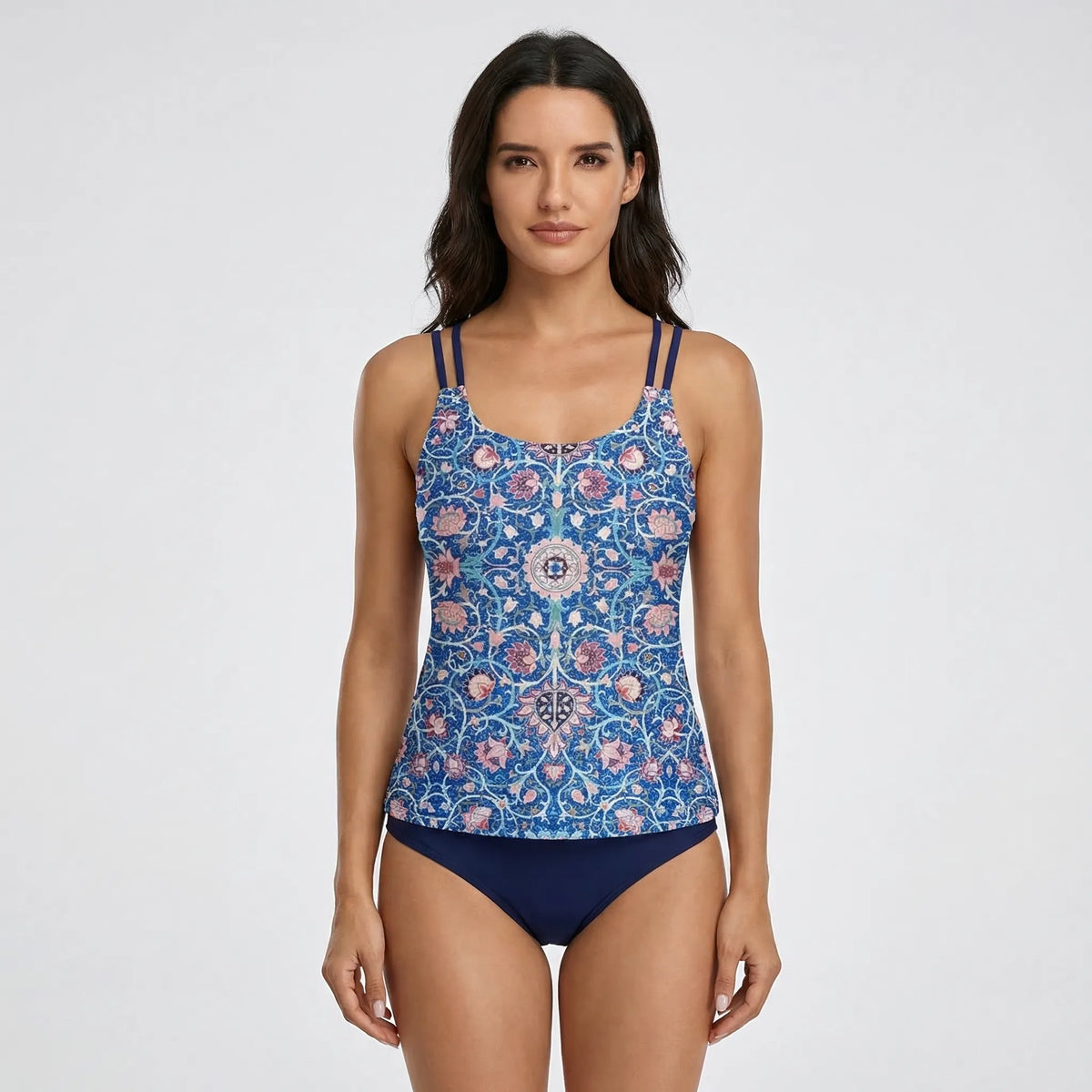 Colorful Swimwear with Mandala Pattern - Eleanor
