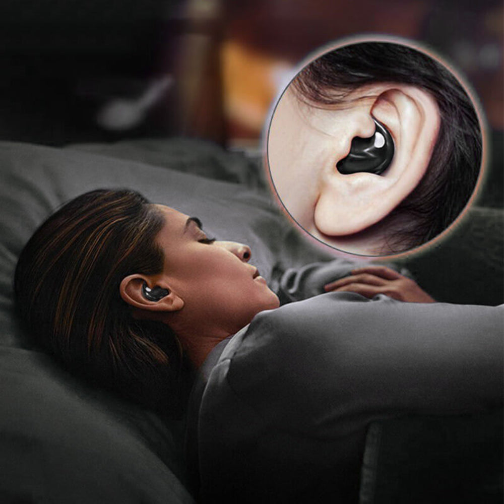 Comfort-Fit Noise-Cancelling Wireless Sleep Earbuds