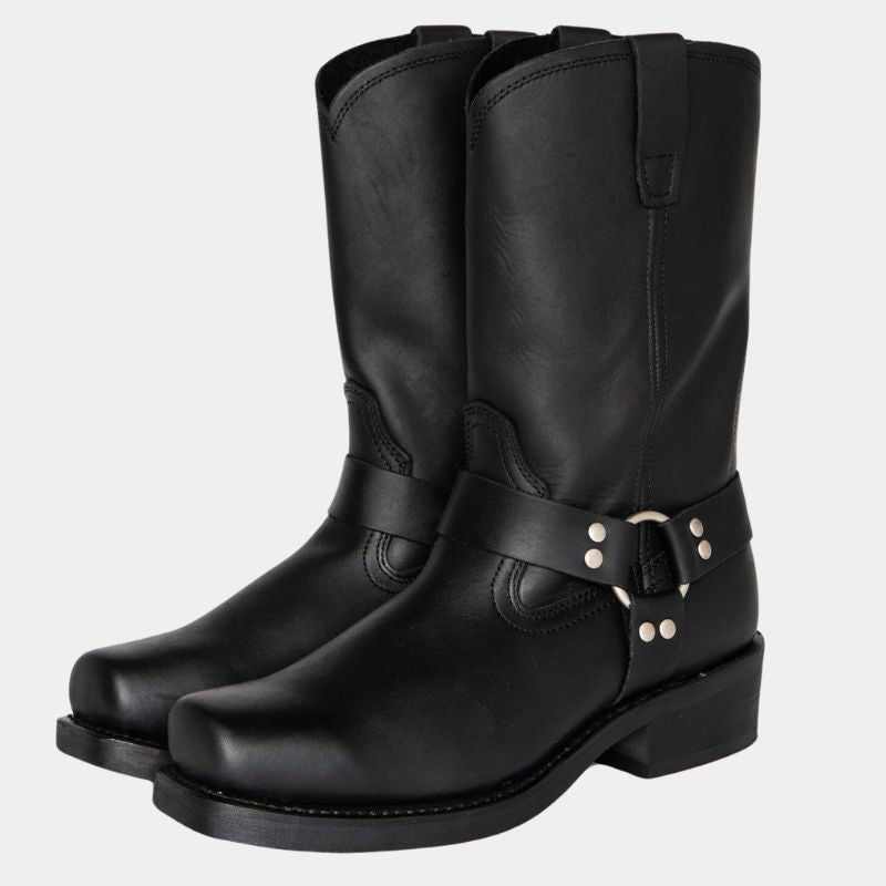 Comfortable Unisex Mid-Calf Western Boots