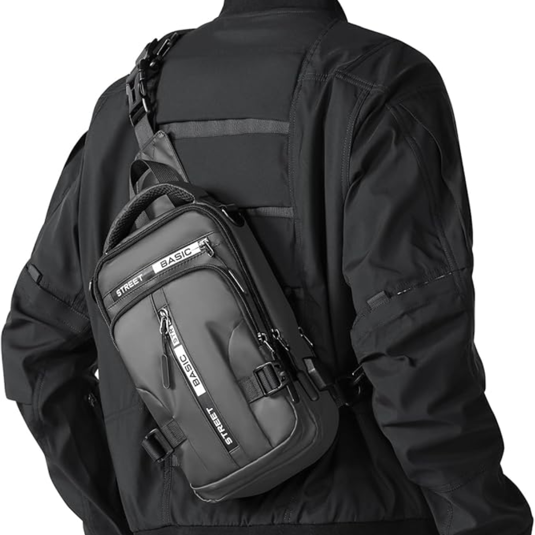 Compact Crossbody Sling Backpack for Travel & Hiking