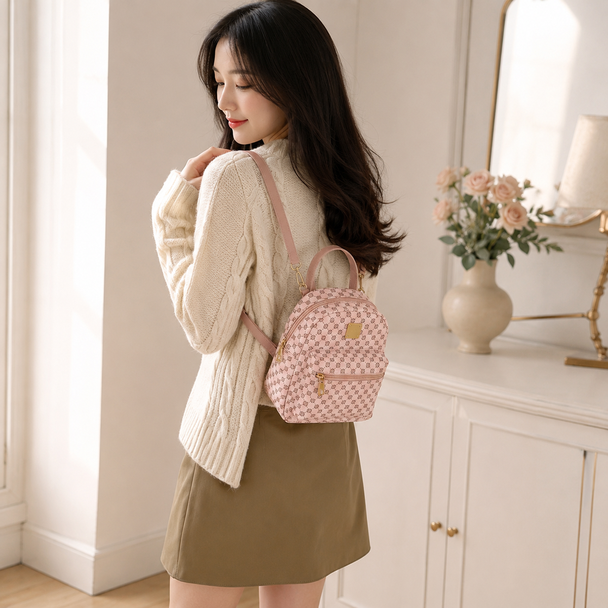 Compact Fashion Backpack
