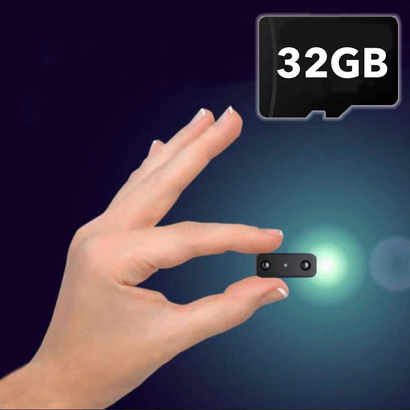 Compact HD Smart Camera with Audio for Everyday Use