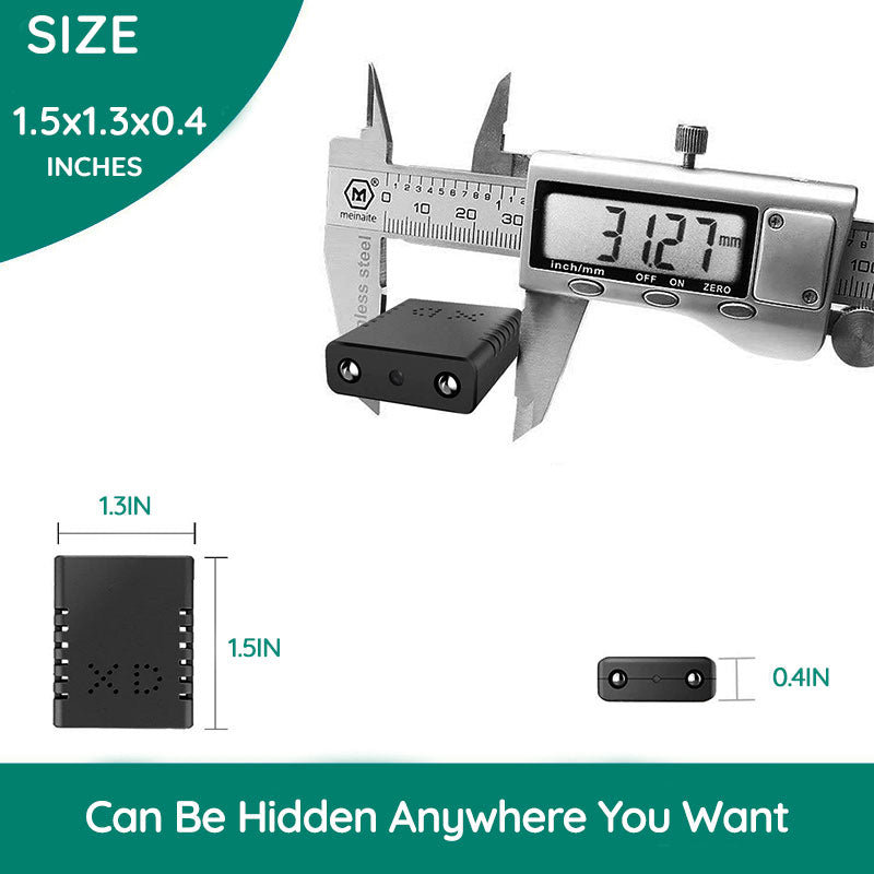 Compact HD Smart Camera with Audio for Everyday Use