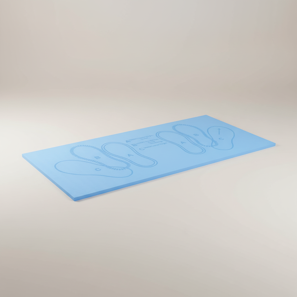 Compact Squat Guide Exercise Position Mat