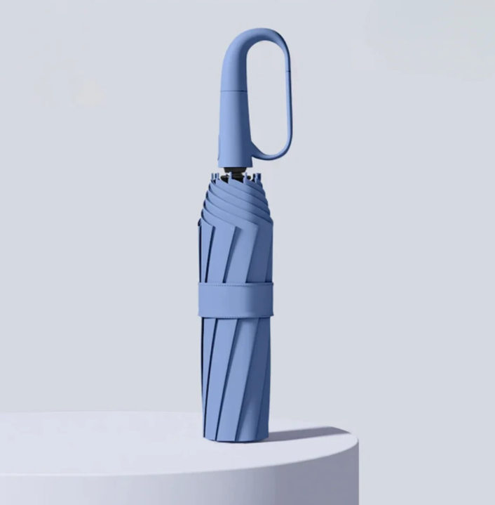 Compact Storm Umbrella with Reflective Trim