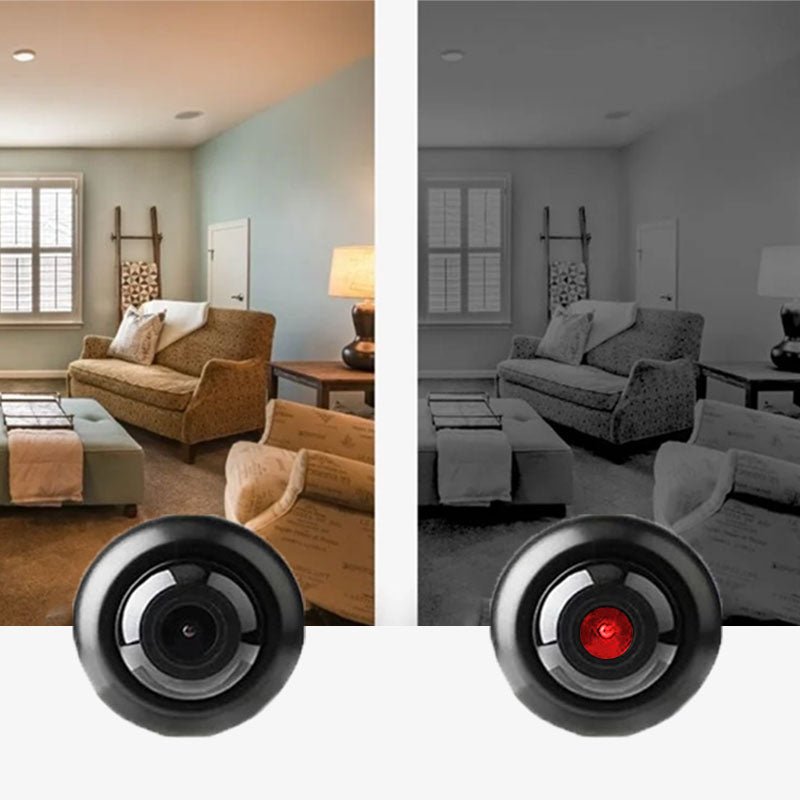 Compact WiFi Security Camera with Night Vision