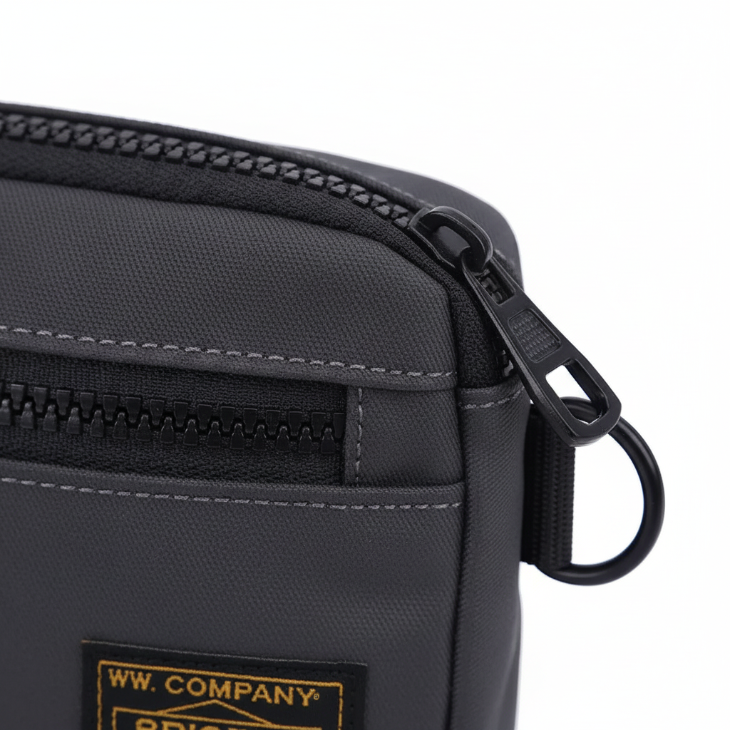 Compact Zippered Coin Pouch