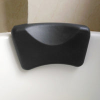 Contoured Bath Pillow with Soft Silicone Surface