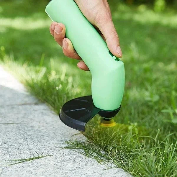 Cordless Mini Weeder and Cordless String Grass Trimmer for the Garden