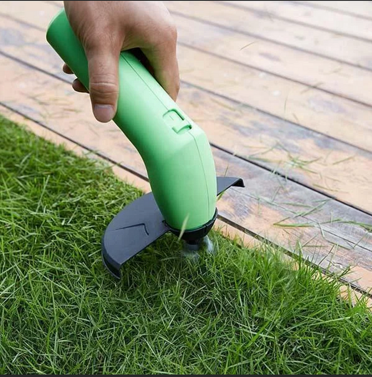 Cordless Mini Weeder and Cordless String Grass Trimmer for the Garden