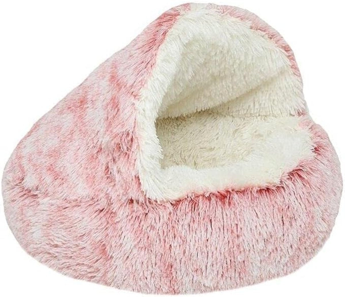 Cozy Cave Pet Bed - Calming and Comfortable Dog Bed for Deep Relaxation