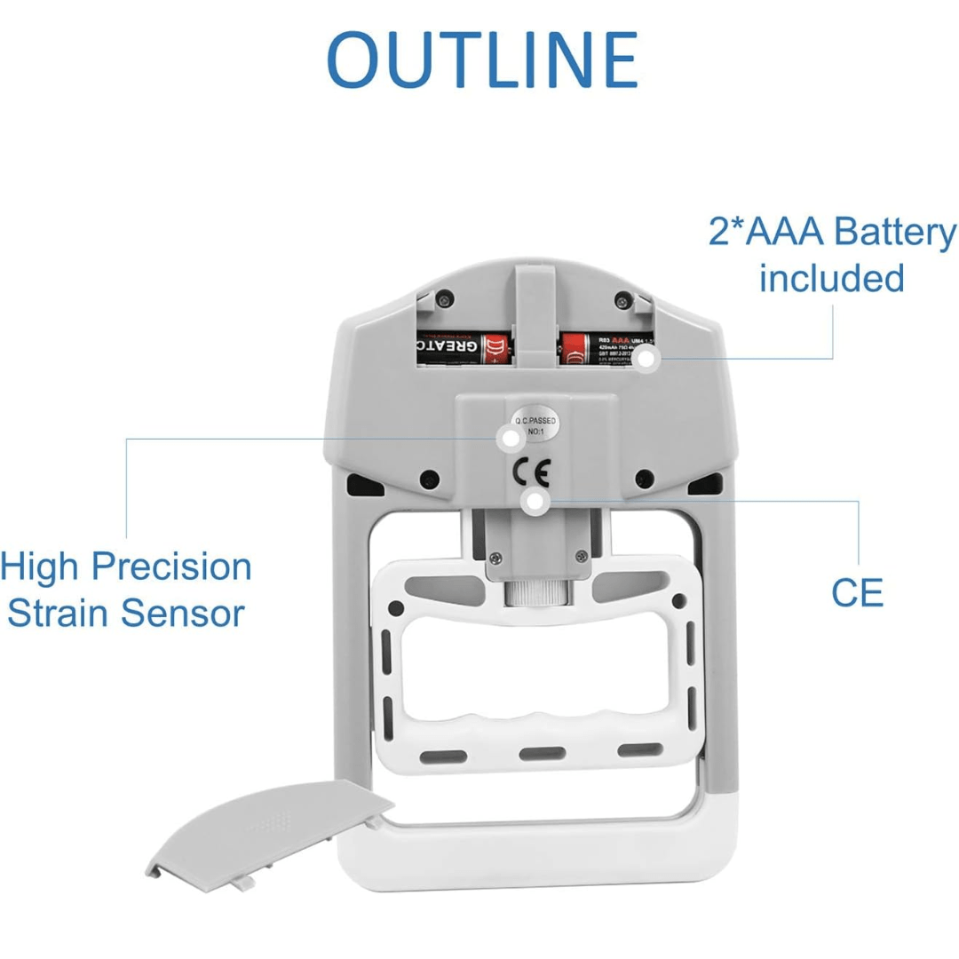 Digital Hand Dynamometer for Accurate Grip Strength Measurement