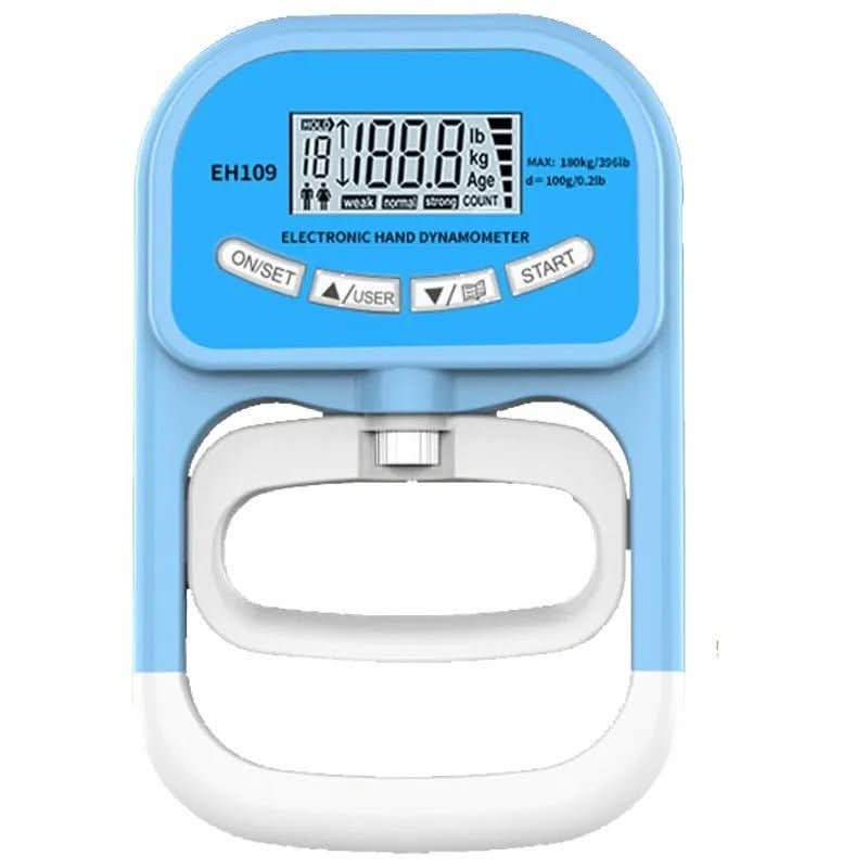 Digital Hand Dynamometer - Portable and Precise Grip Strength Measuring Device up to 120 kg