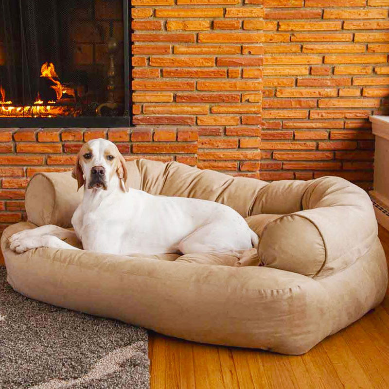 Dog Sofa with Soft Padding and Orthopedic Design