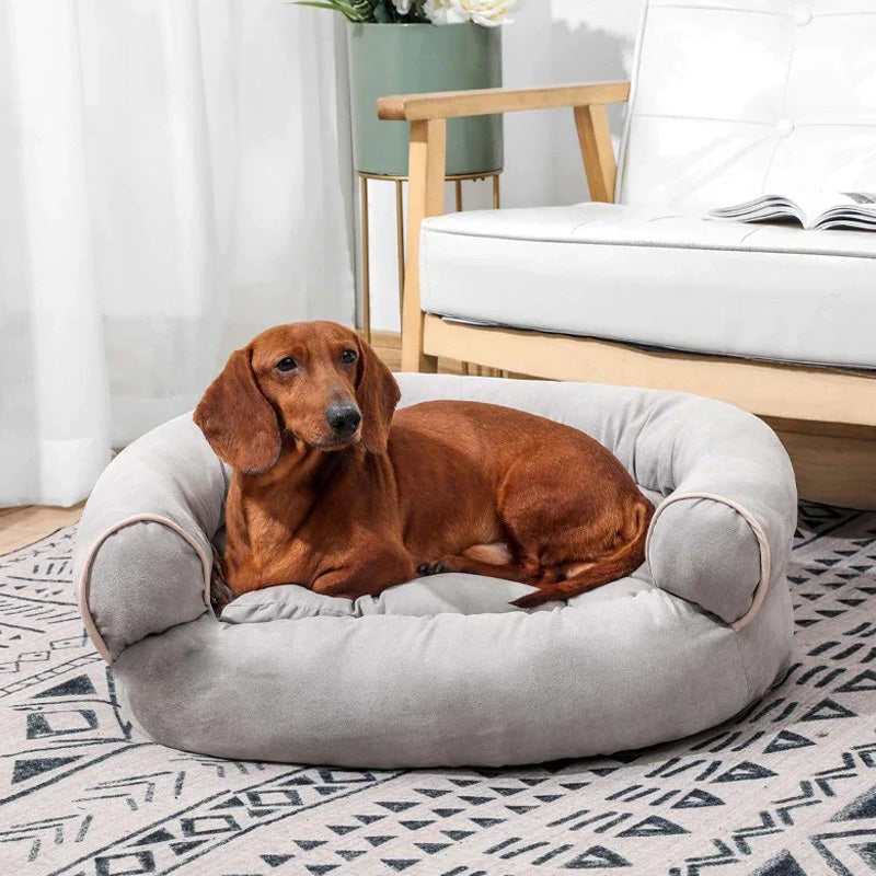 Dog Sofa with Soft Padding and Orthopedic Design