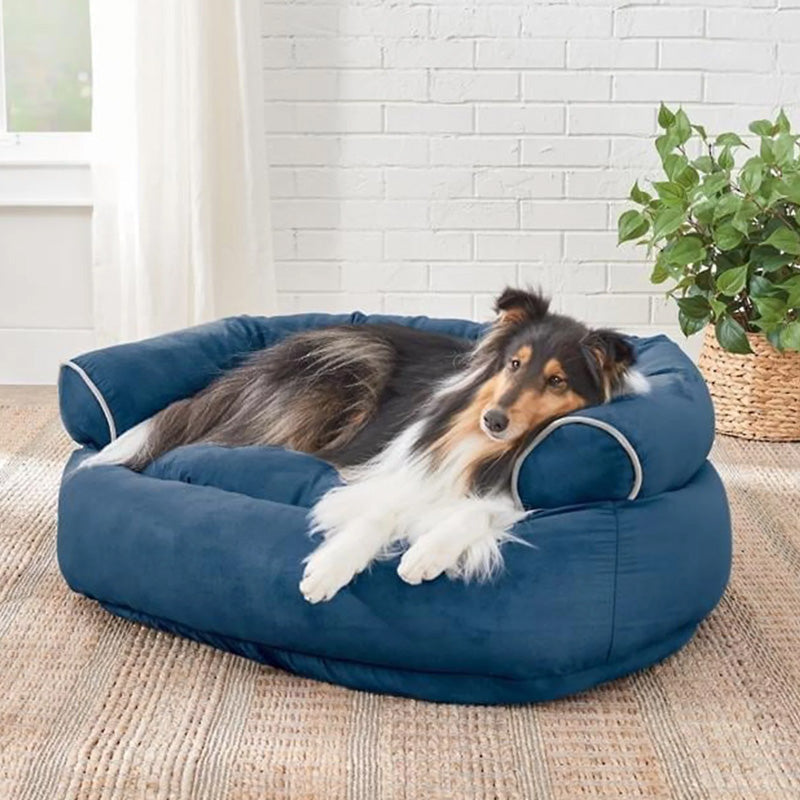 Dog Sofa with Soft Padding and Orthopedic Design