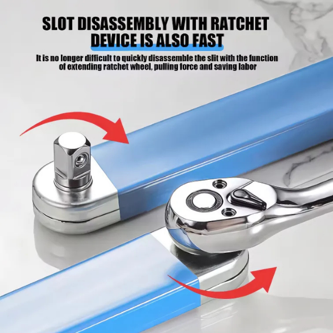 Double-Head Offset Extension Wrench