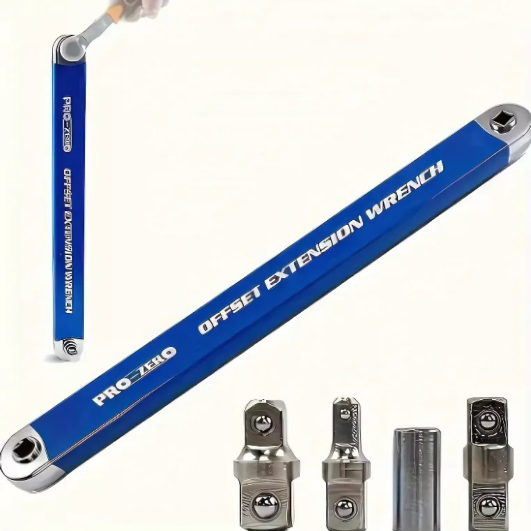Double-Head Offset Extension Wrench