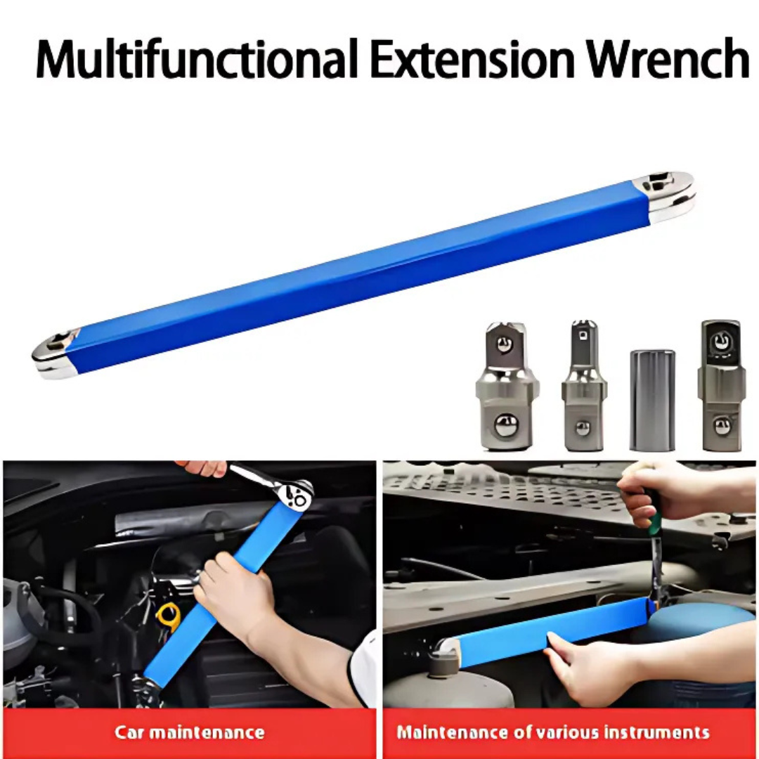 Double-Head Offset Extension Wrench