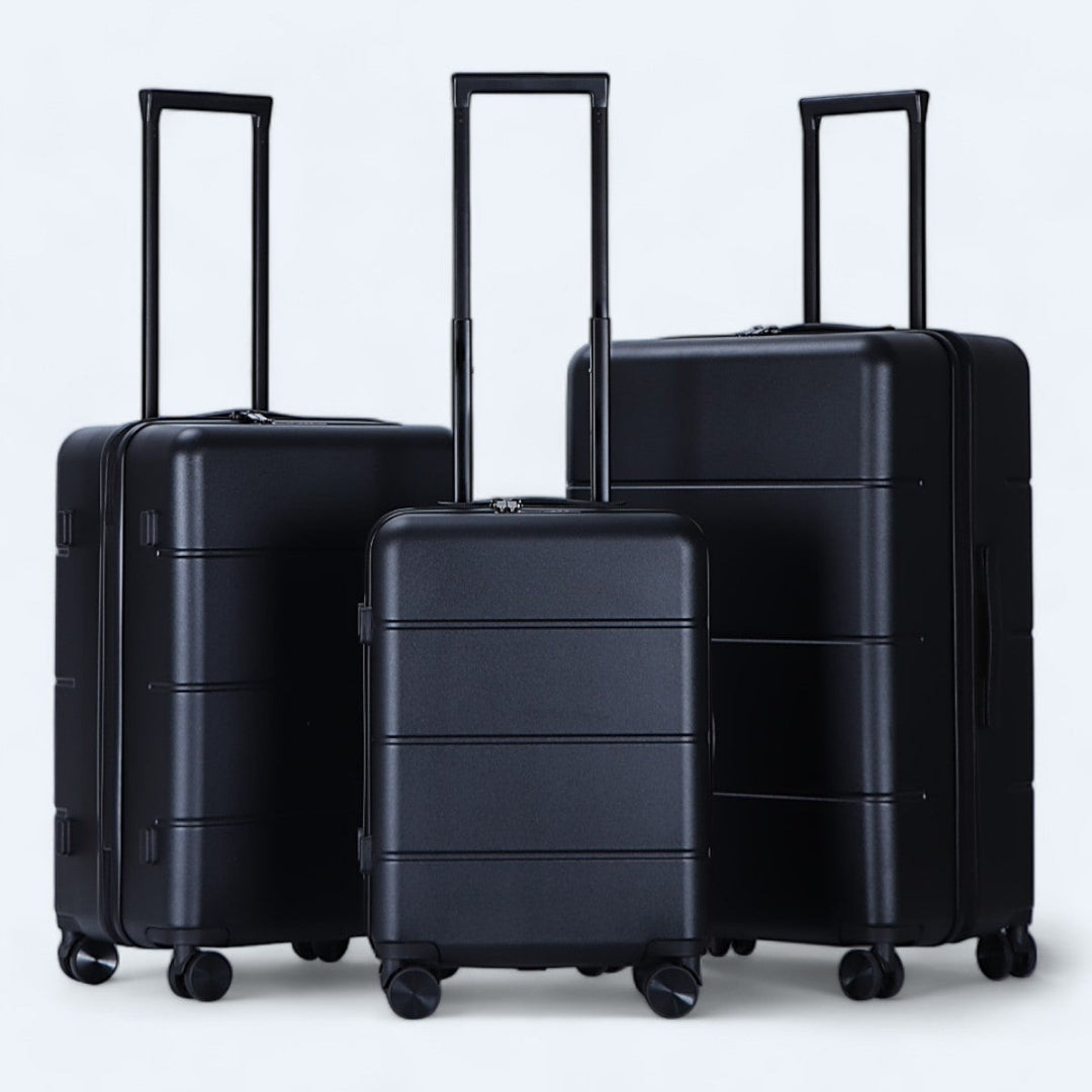 Durable 3-Piece Hardshell Luggage Set for Flexible Travel